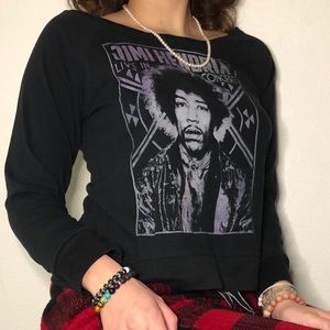 Jimi Hendrix Raglan Sweater